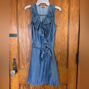 Cute Tabuu Blue Jean Sleeveless Dress